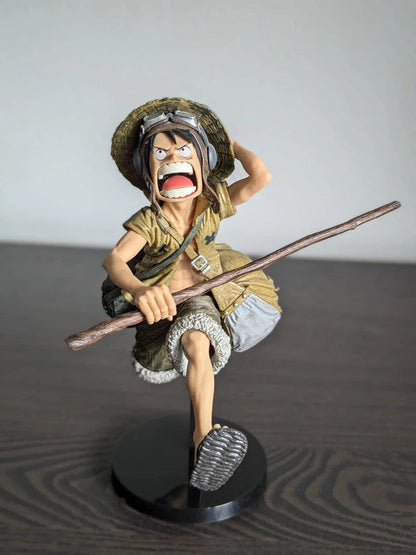 FIGURINE OCCASION ONE PIECE - MONKEY D. LUFFY SCULTURES ARMY COLOR VER. - BANPRESTO Flo'Kaze