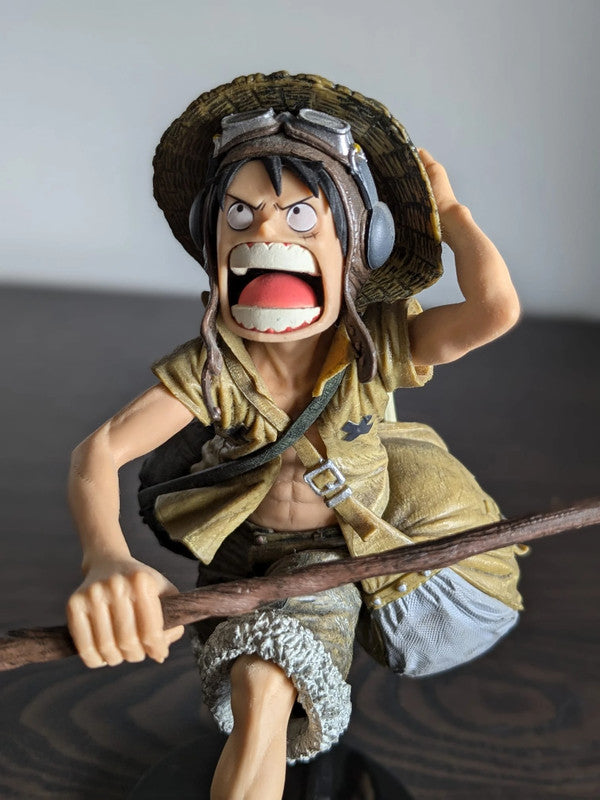 FIGURINE OCCASION ONE PIECE - MONKEY D. LUFFY SCULTURES ARMY COLOR VER. - BANPRESTO Flo'Kaze