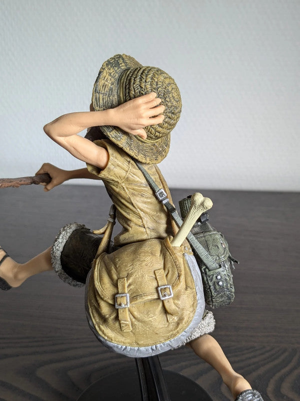 FIGURINE OCCASION ONE PIECE - MONKEY D. LUFFY SCULTURES ARMY COLOR VER. - BANPRESTO Flo'Kaze