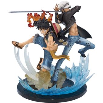 FIGURINE OCCASION ONE PIECE - MONKEY D. LUFFY & TRAFALGAR LAW FIGUARTS ZERO 5TH ANNIVERSARY - TAMASHII NATIONS - Flo'Kaze