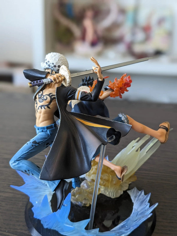 FIGURINE OCCASION ONE PIECE - MONKEY D. LUFFY & TRAFALGAR LAW FIGUARTS ZERO 5TH ANNIVERSARY - TAMASHII NATIONS - Flo'Kaze