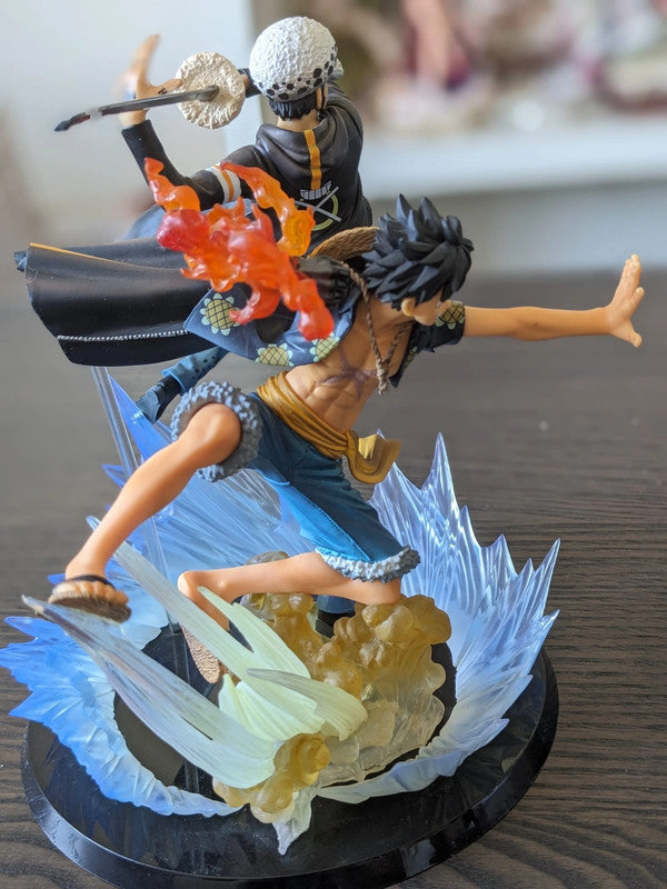 FIGURINE OCCASION ONE PIECE - MONKEY D. LUFFY & TRAFALGAR LAW FIGUARTS ZERO 5TH ANNIVERSARY - TAMASHII NATIONS - Flo'Kaze