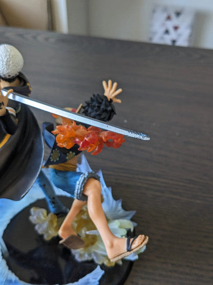 FIGURINE OCCASION ONE PIECE - MONKEY D. LUFFY & TRAFALGAR LAW FIGUARTS ZERO 5TH ANNIVERSARY - TAMASHII NATIONS - Flo'Kaze