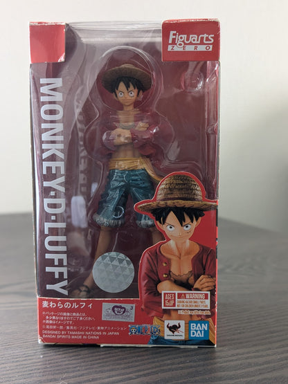 FIGURINE OCCASION ONE PIECE - MONKEY.D LUFFY FIGUARTS ZERO STRAW HAT - TAMASHII NATIONS - Flo'Kaze