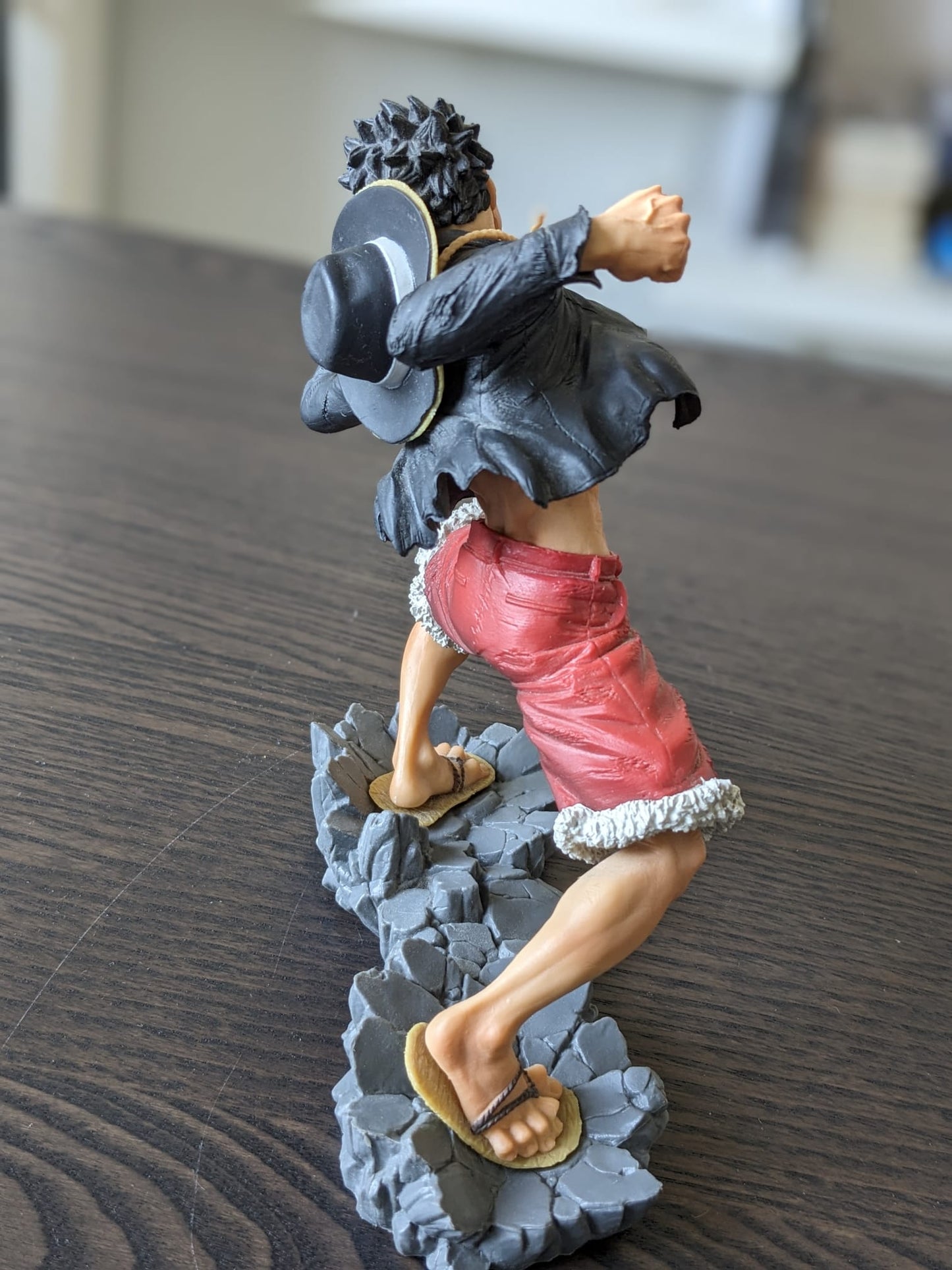 FIGURINE OCCASION ONE PIECE - MONKEY.D LUFFY MEMORIAL LOG ACE BATTLE SCULTURES - BANPRESTO - Flo'Kaze