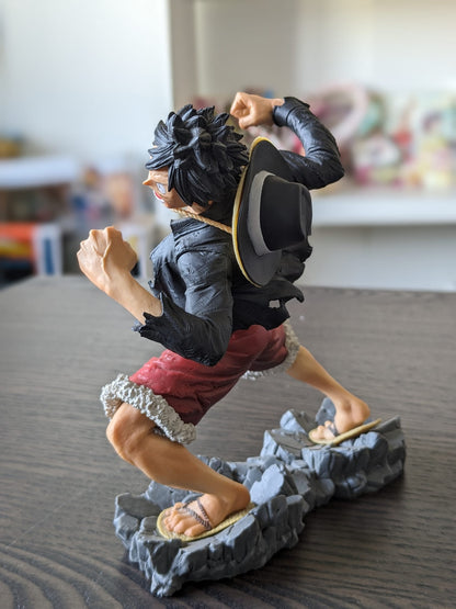 FIGURINE OCCASION ONE PIECE - MONKEY.D LUFFY MEMORIAL LOG ACE BATTLE SCULTURES - BANPRESTO - Flo'Kaze