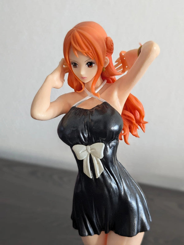 FIGURINE OCCASION ONE PIECE - NAMI GLITTER & GLAMOURS FILM GOLD BLACK DRESS - BANPRESTO Flo'Kaze