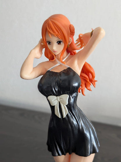 FIGURINE OCCASION ONE PIECE - NAMI GLITTER & GLAMOURS FILM GOLD BLACK DRESS - BANPRESTO Flo'Kaze