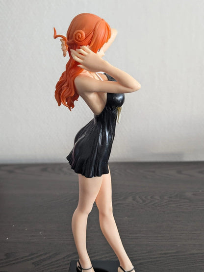 FIGURINE OCCASION ONE PIECE - NAMI GLITTER & GLAMOURS FILM GOLD BLACK DRESS - BANPRESTO Flo'Kaze