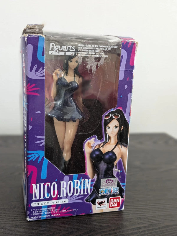 FIGURINE OCCASION ONE PIECE - NICO ROBIN FIGUARTS ZERO DRESSROSA VER. - TAMASHII NATIONS Flo'Kaze