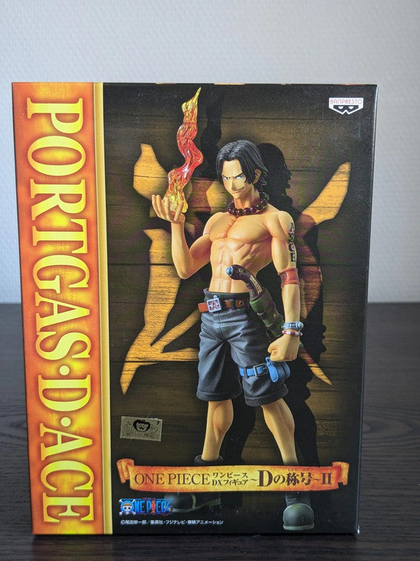 FIGURINE OCCASION ONE PIECE - PORTGAS D. ACE DX "D" LINEAGE  VOL.2- BANPRESTO Flo'Kaze