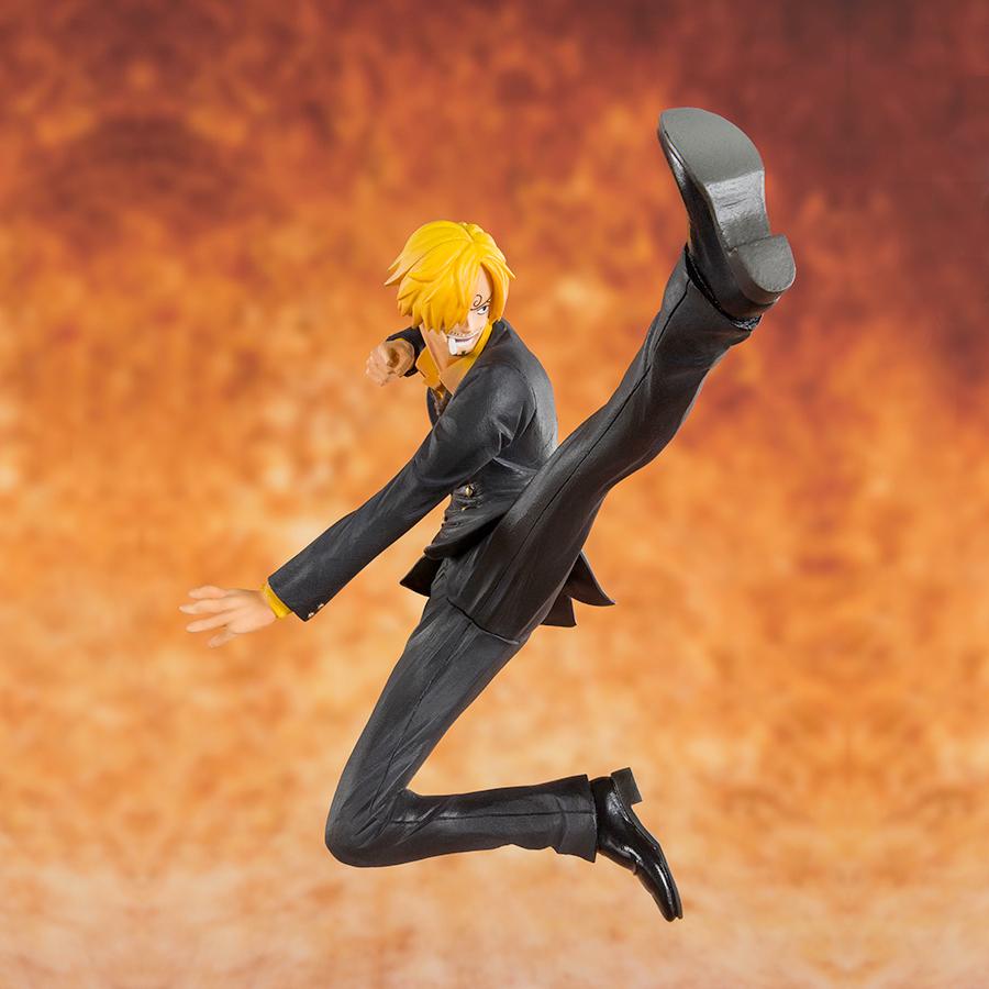 FIGURINE OCCASION ONE PIECE - SANJI FIGUARTS ZERO BLACK LEG - TAMASHII NATIONS - Flo'Kaze