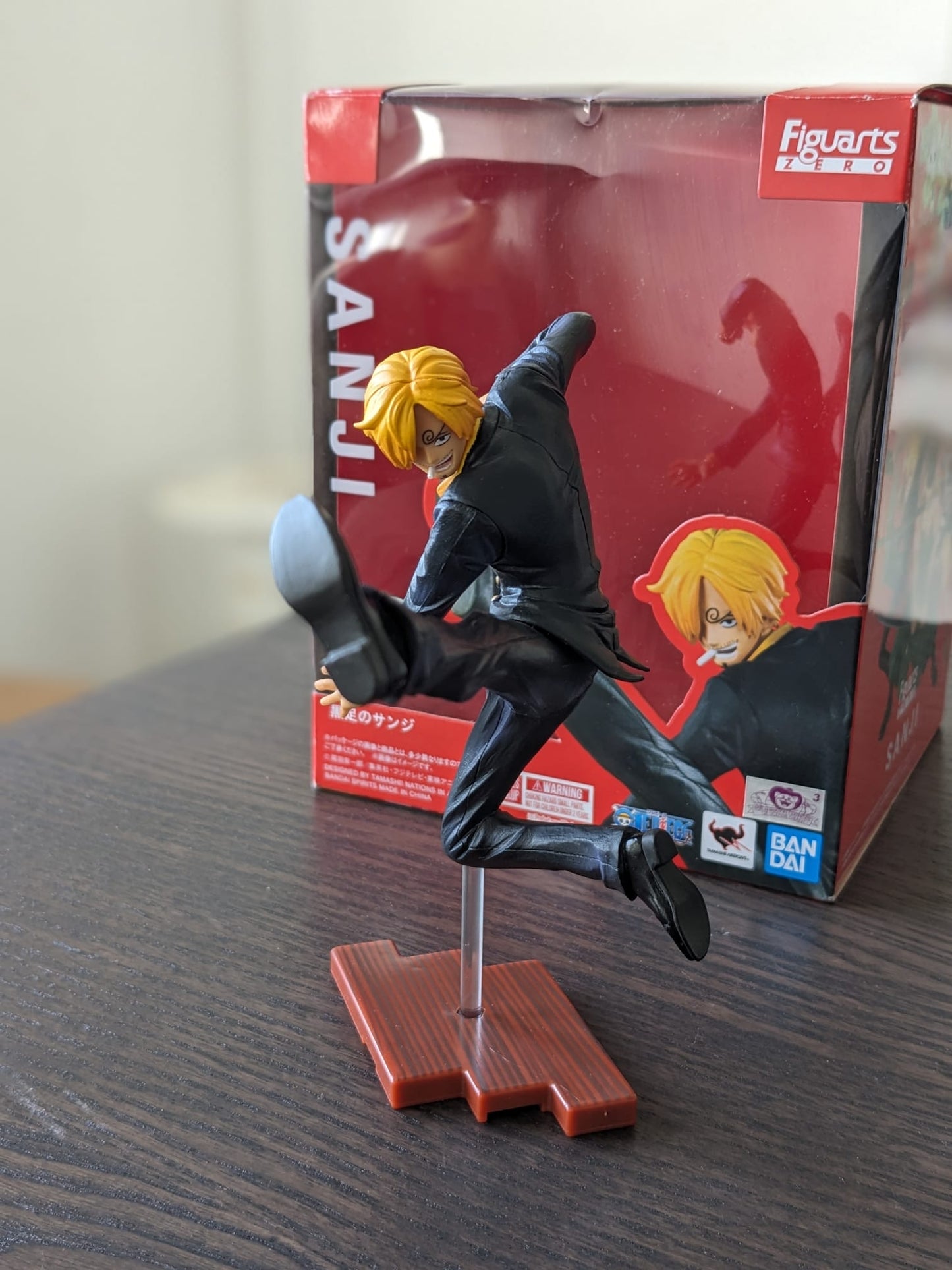 FIGURINE OCCASION ONE PIECE - SANJI FIGUARTS ZERO BLACK LEG - TAMASHII NATIONS - Flo'Kaze