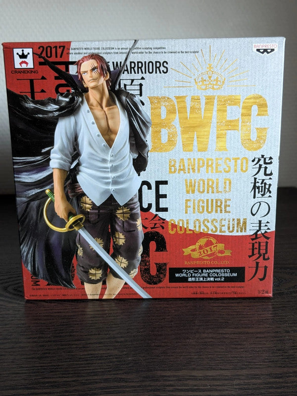 FIGURINE OCCASION ONE PIECE - SHANKS BWFC VOL.2 - BANPRESTO Flo'Kaze