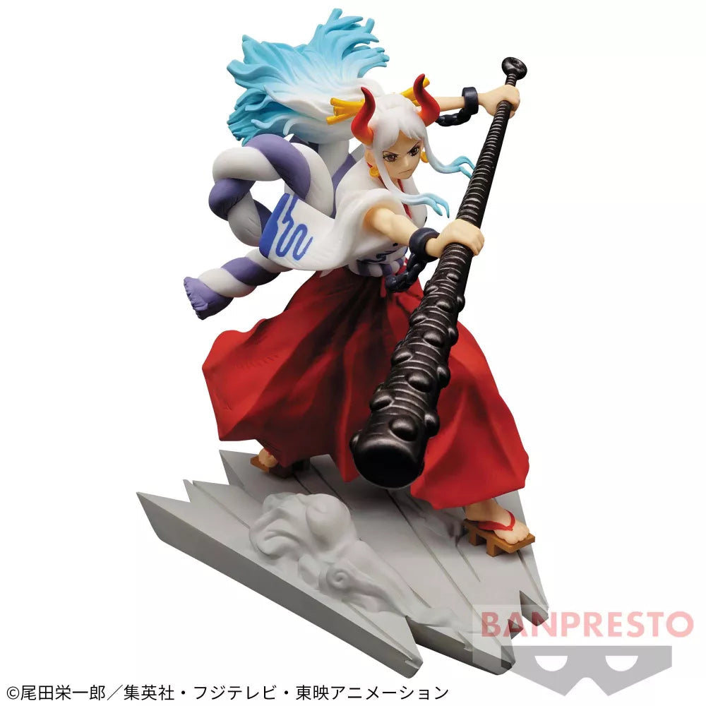 FIGURINE OCCASION ONE PIECE - YAMATO SENKOU ZEKKEI - BANPRESTO Flo'Kaze