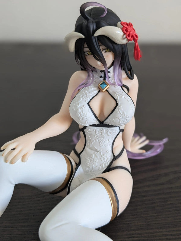 FIGURINE OCCASION OVERLORD - ALBEDO DESKTOP CUTE CHINESE DRESS VER. - TAITO Flo'Kaze