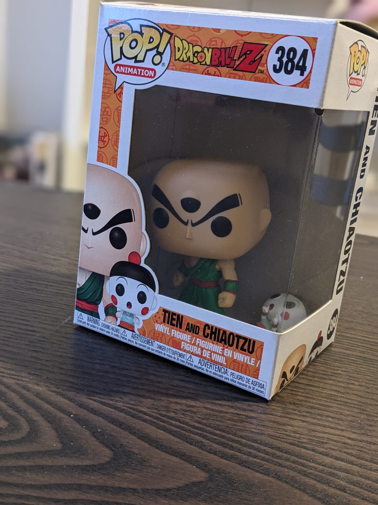 FIGURINE OCCASION POP DRAGON BALL - TIEN & CHIAOTZU #384 - FUNKO - Flo'Kaze