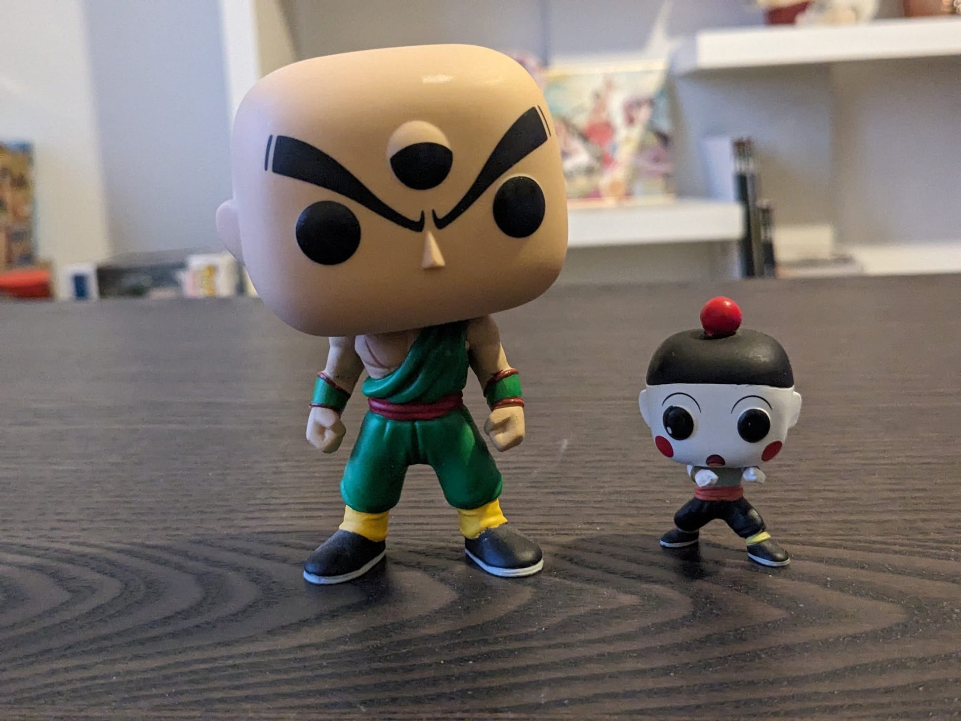 FIGURINE OCCASION POP DRAGON BALL - TIEN & CHIAOTZU #384 - FUNKO - Flo'Kaze