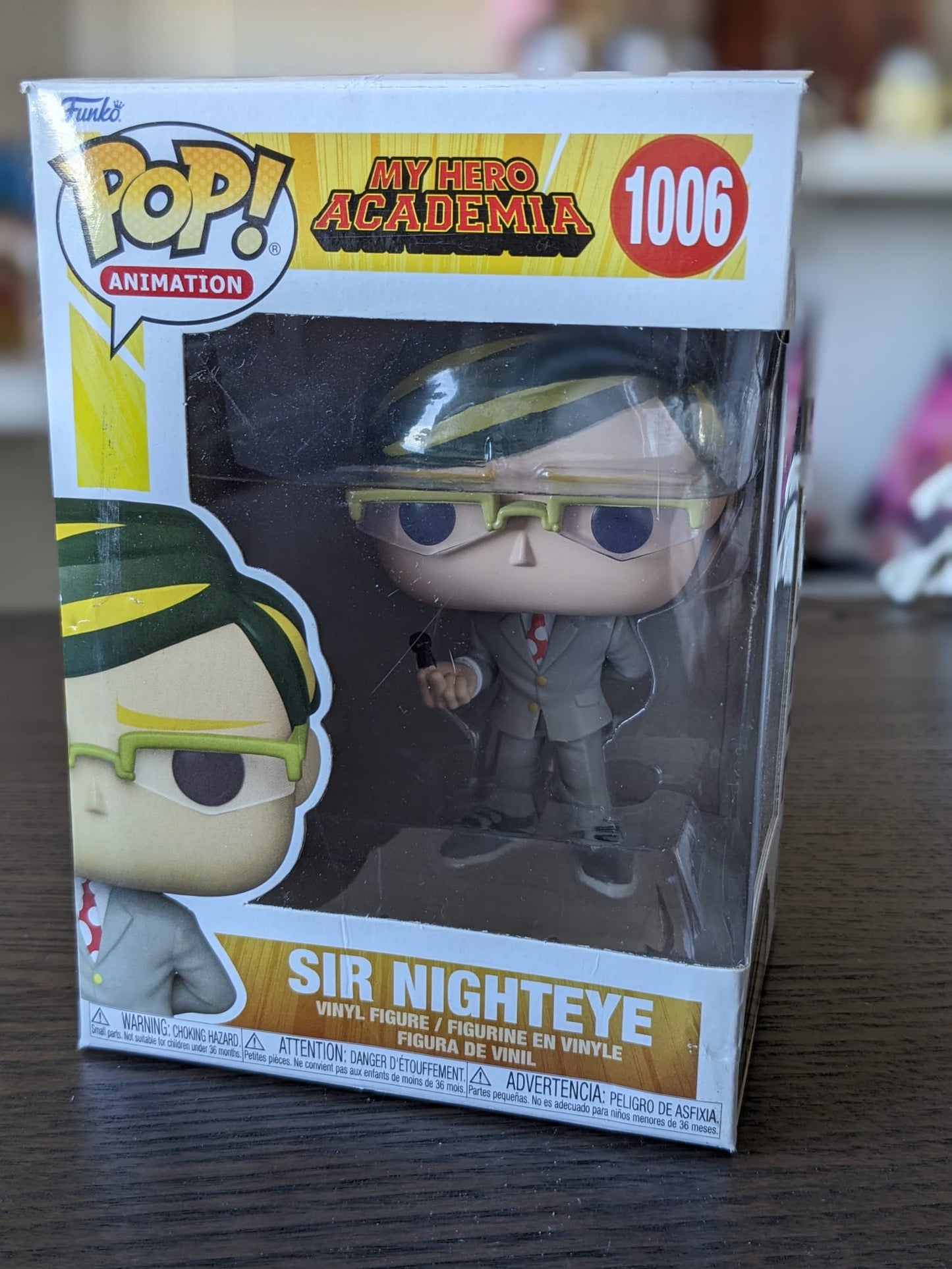 FIGURINE OCCASION POP MY HERO ACADEMIA - SIR NIGHTEYE #1006 - FUNKO - Flo'Kaze