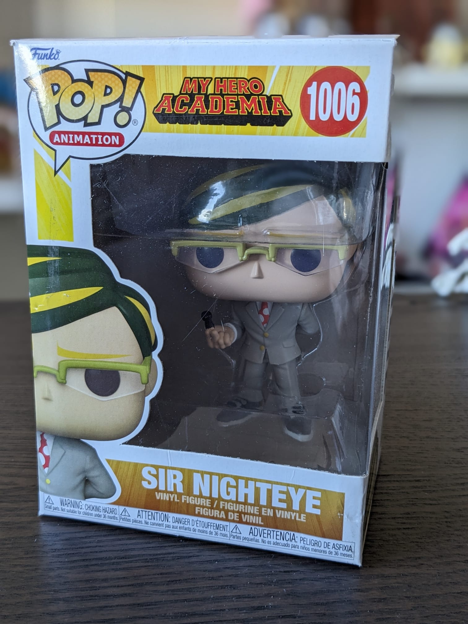 FIGURINE OCCASION POP MY HERO ACADEMIA - SIR NIGHTEYE #1006 - FUNKO - Flo'Kaze