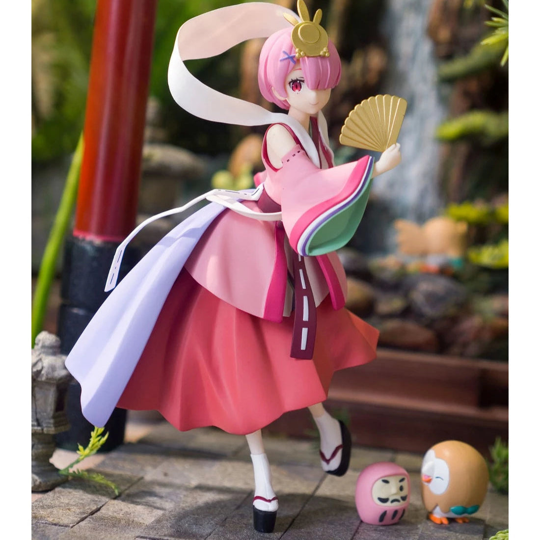 FIGURINE OCCASION RE:ZERO - RAM PRINCESSE KAGUYA PEARL COLOR - FURYU Flo'Kaze