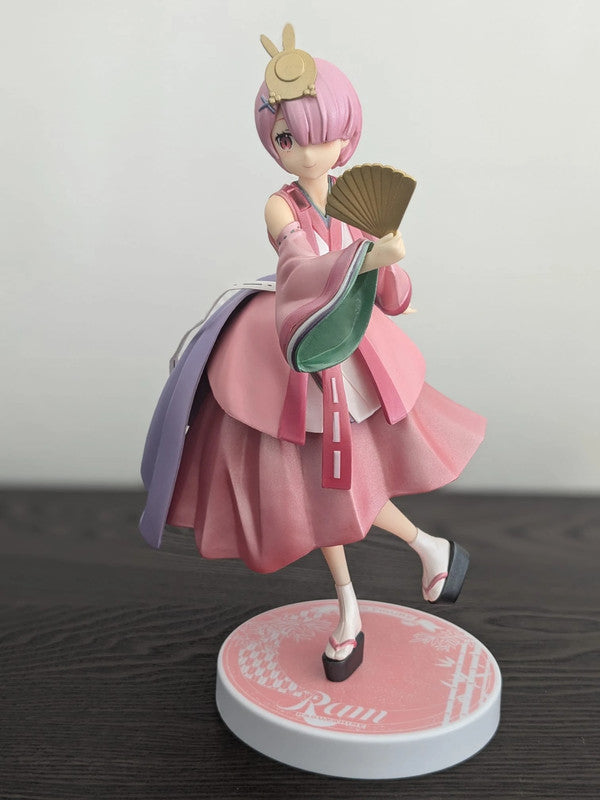 FIGURINE OCCASION RE:ZERO - RAM PRINCESSE KAGUYA PEARL COLOR - FURYU Flo'Kaze