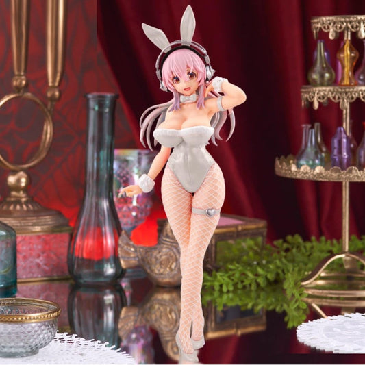 FIGURINE OCCASION SUPER SONICO - SONICO BICUTE BUNNIES PEARL WHITE VER. - FURYU Flo'Kaze