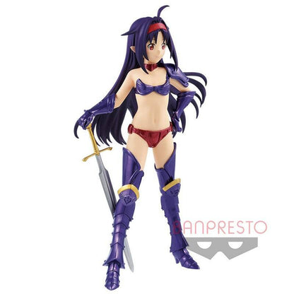 FIGURINE OCCASION SWORD ART ONLINE MEMORY DEFRAG - YUUKI EXQ BIKINI ARMOR - BANPRESTO - Flo'Kaze