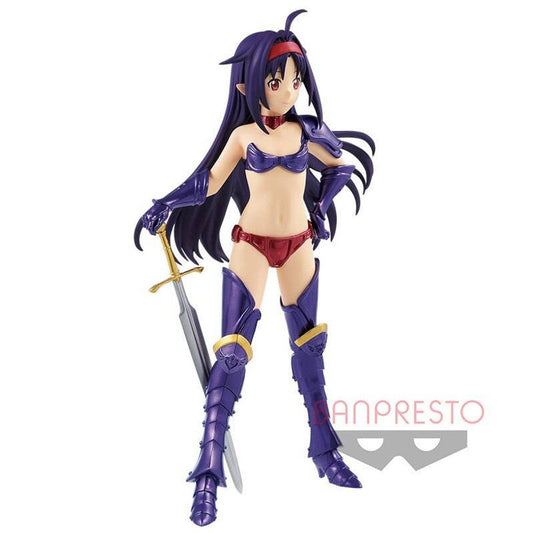 FIGURINE OCCASION SWORD ART ONLINE MEMORY DEFRAG - YUUKI EXQ BIKINI ARMOR - BANPRESTO - Flo'Kaze