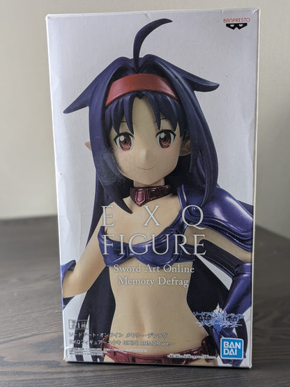 FIGURINE OCCASION SWORD ART ONLINE MEMORY DEFRAG - YUUKI EXQ BIKINI ARMOR - BANPRESTO - Flo'Kaze