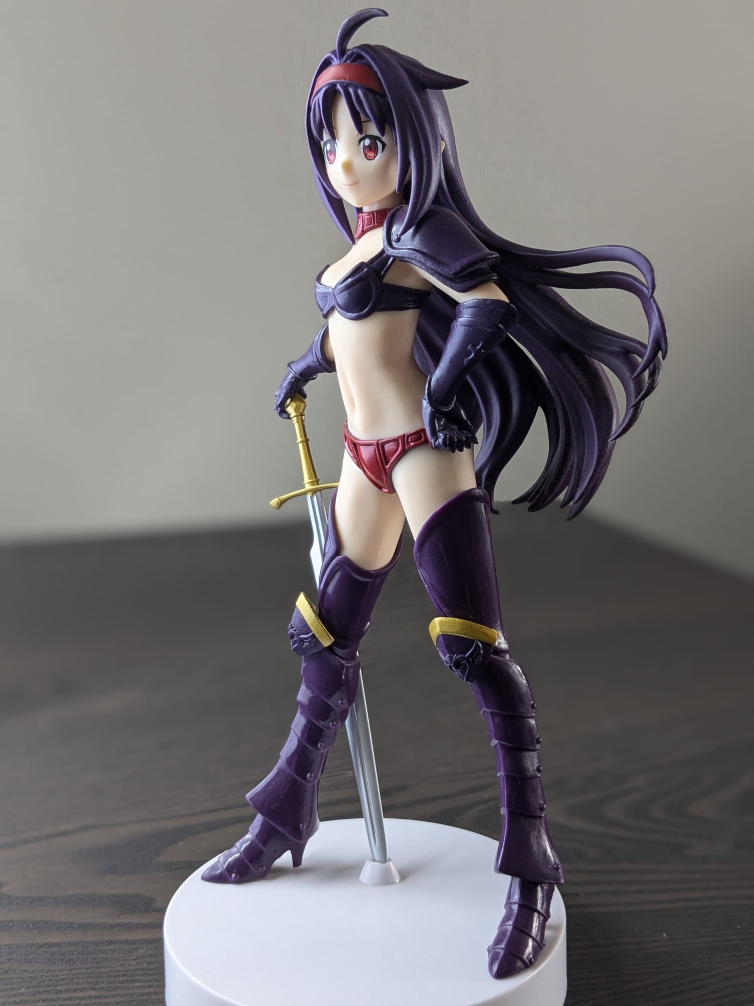 FIGURINE OCCASION SWORD ART ONLINE MEMORY DEFRAG - YUUKI EXQ BIKINI ARMOR - BANPRESTO - Flo'Kaze