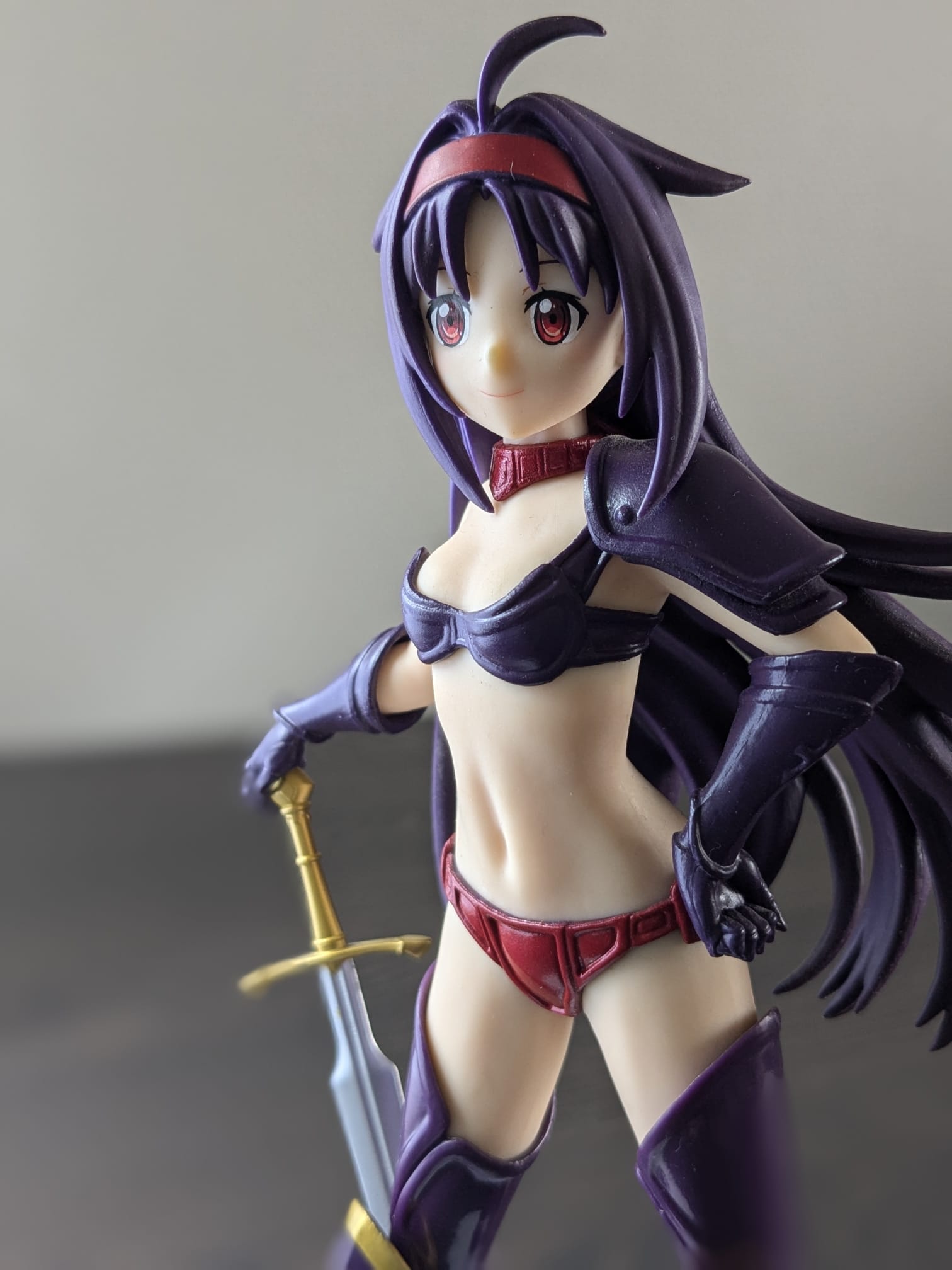 FIGURINE OCCASION SWORD ART ONLINE MEMORY DEFRAG - YUUKI EXQ BIKINI ARMOR - BANPRESTO - Flo'Kaze