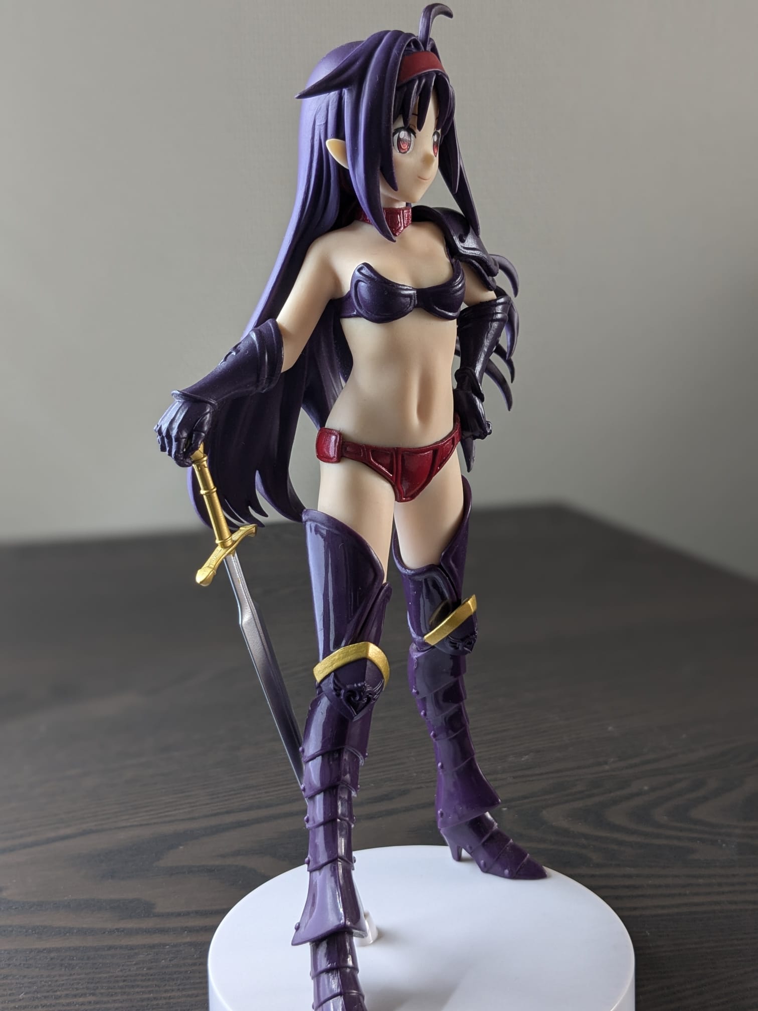 FIGURINE OCCASION SWORD ART ONLINE MEMORY DEFRAG - YUUKI EXQ BIKINI ARMOR - BANPRESTO - Flo'Kaze