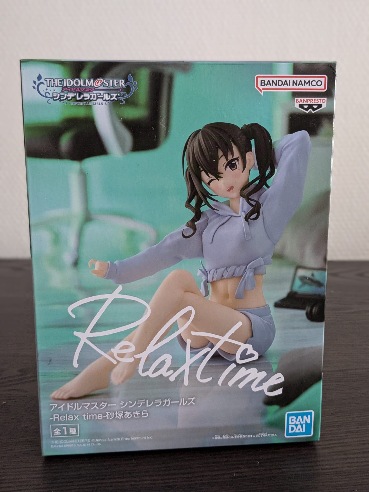 FIGURINE OCCASION THE IDOLMASTER - AKIRA SUNAZUKA RELAX TIME - BANPRESTO Flo'Kaze