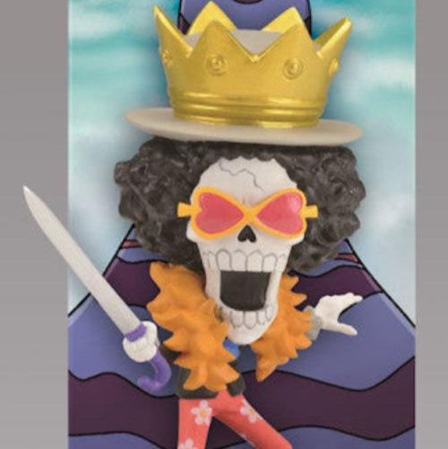 FIGURINE ONE PIECE - BROOK CARD STAND KENSHI HEN LOT F - ICHIBAN KUJI Flo'Kaze