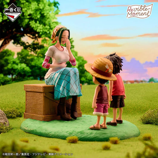 FIGURINE ONE PIECE - MAKINO & MONKEY D. LUFFY & PORTGAS D. ACE ROAD TO DAWN REVIBLE MOMENT LAST ONE - ICHIBAN KUJI Flo'Kaze