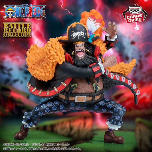 FIGURINE ONE PIECE - MARSHALL D. TEACH (BARBE NOIRE) BATTLE RECORD COLLECTION - BANPRESTO Flo'Kaze