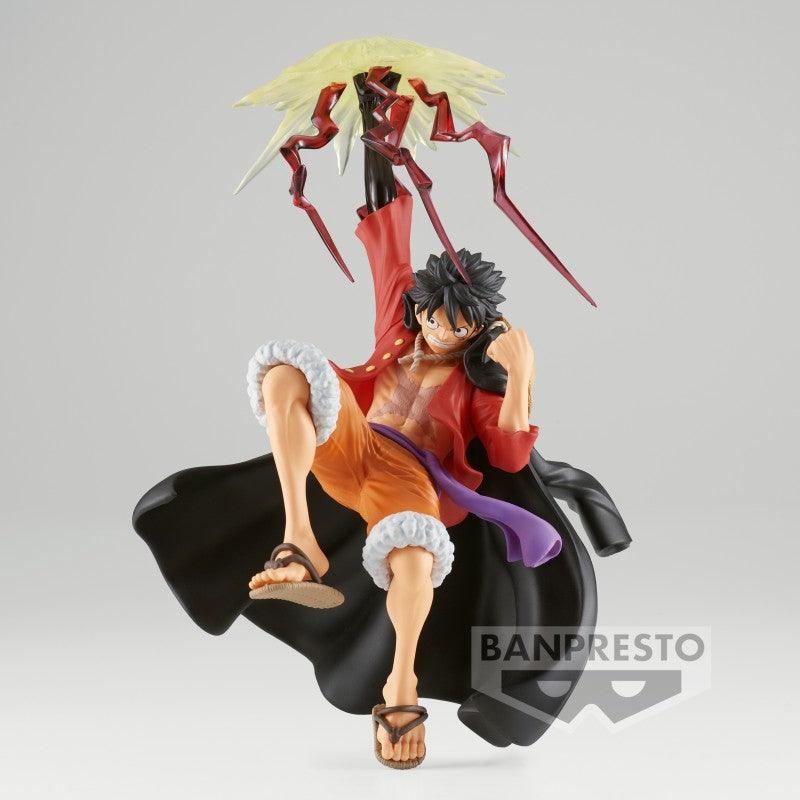 FIGURINE ONE PIECE - MONKEY D. LUFFY BATTLE RECORD COLLECTION ONIGASHIMA VER. - BANPRESTO Flo'Kaze