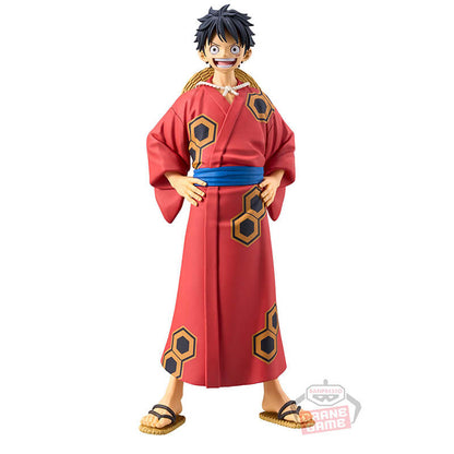 FIGURINE ONE PIECE - MONKEY D. LUFFY DXF THE GRANDLINE SERIES YUKATA VER. - BANPRESTO Flo'Kaze