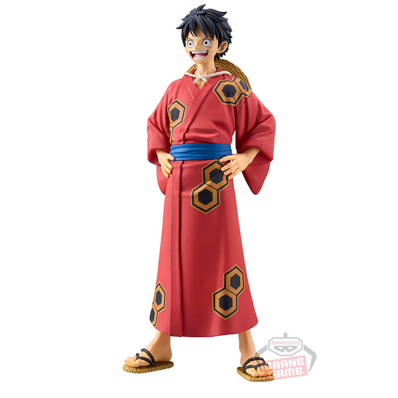 FIGURINE ONE PIECE - MONKEY D. LUFFY DXF THE GRANDLINE SERIES YUKATA VER. - BANPRESTO Flo'Kaze