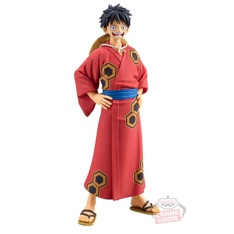 FIGURINE ONE PIECE - MONKEY D. LUFFY DXF THE GRANDLINE SERIES YUKATA VER. - BANPRESTO Flo'Kaze