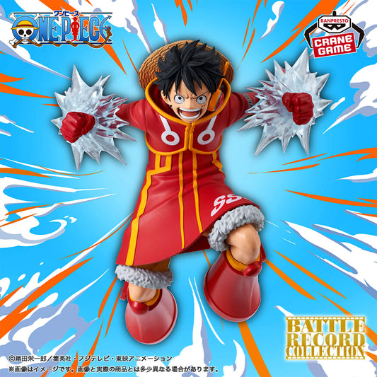 FIGURINE ONE PIECE - MONKEY D. LUFFY EGG HEAD VER. BATTLE RECORD COLLECTION - BANPRESTO Flo'Kaze