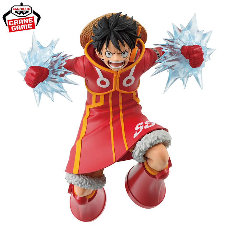 FIGURINE ONE PIECE - MONKEY D. LUFFY EGG HEAD VER. BATTLE RECORD COLLECTION - BANPRESTO Flo'Kaze