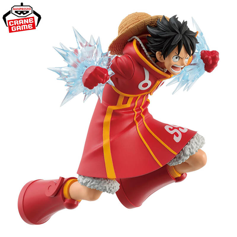 FIGURINE ONE PIECE - MONKEY D. LUFFY EGG HEAD VER. BATTLE RECORD COLLECTION - BANPRESTO Flo'Kaze