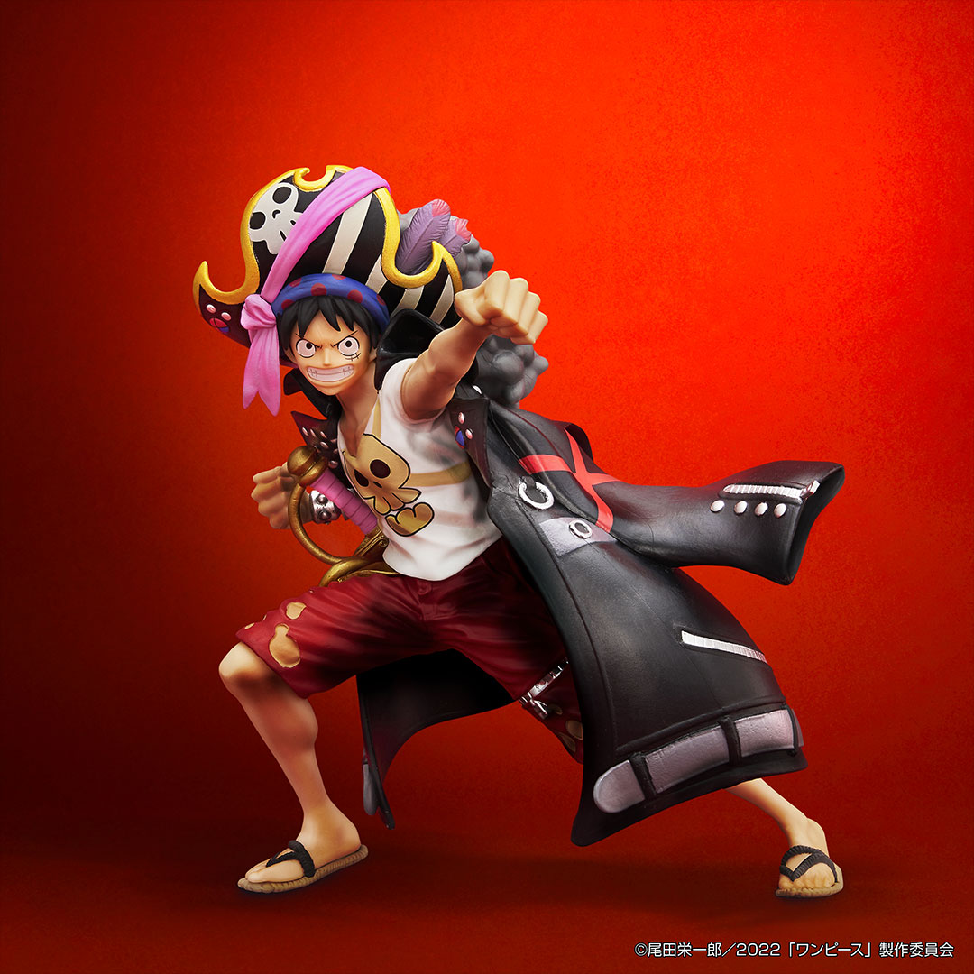 FIGURINE ONE PIECE - MONKEY D. LUFFY FILM RED LOT A - ICHIBAN KUJI Flo'Kaze