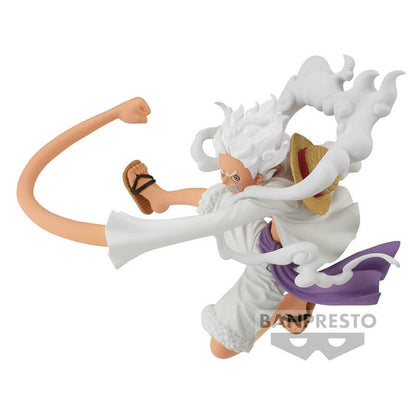 FIGURINE ONE PIECE - MONKEY D. LUFFY GEAR 5 BATTLE RECORD COLLECTION - BANPRESTO Flo'Kaze