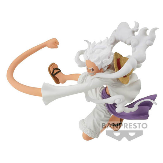 FIGURINE ONE PIECE - MONKEY D. LUFFY GEAR 5 BATTLE RECORD COLLECTION - BANPRESTO Flo'Kaze