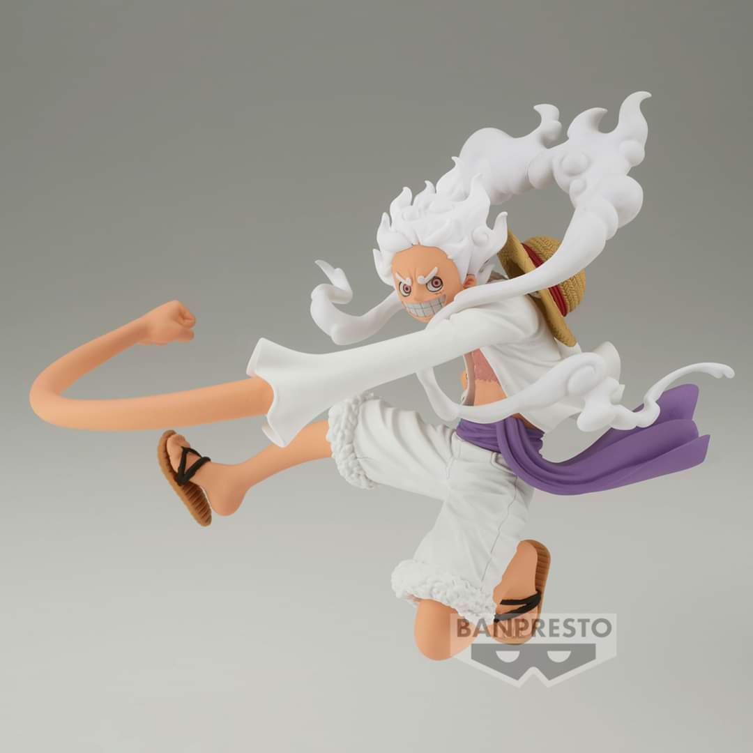 FIGURINE ONE PIECE - MONKEY D. LUFFY GEAR 5 BATTLE RECORD COLLECTION - BANPRESTO Flo'Kaze