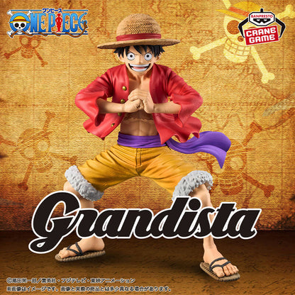 FIGURINE ONE PIECE - MONKEY D. LUFFY GRANDISTA - BANPRESTO Flo'Kaze