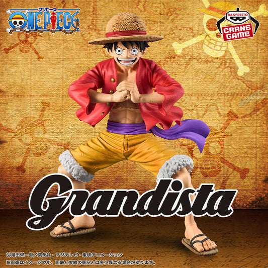 FIGURINE ONE PIECE - MONKEY D. LUFFY GRANDISTA - BANPRESTO Flo'Kaze